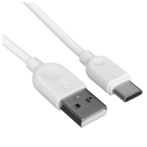 Кабель Borofone USB Type-C - USB Type-A белый