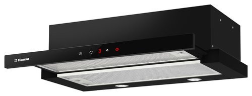 Вытяжка телескопическая Hansa OTP6255BH черный/черный