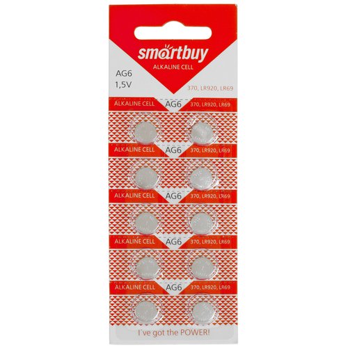 Батарейка Smartbuy LR69 (AG6/G6/LR920/LR921/371A/171)