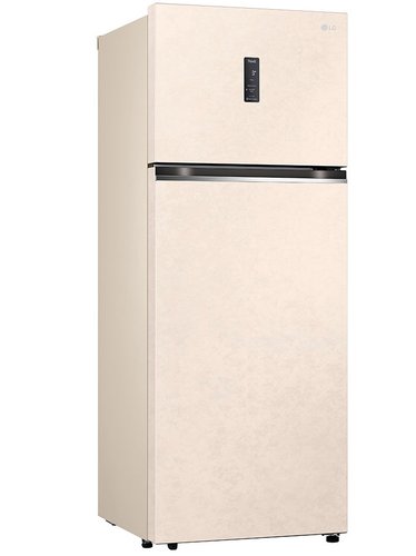 Холодильник с морозильником   LG GN-B452SEBK бежевый