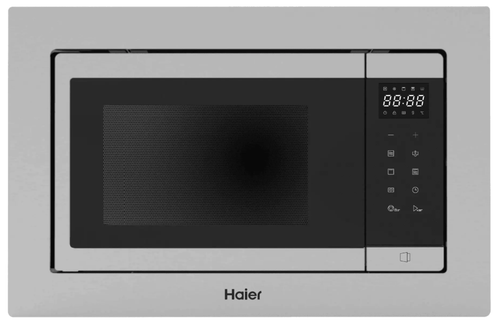 Встраиваемая микроволновая печь Haier HMX-BTG259LX серебристый