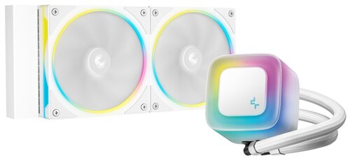 Система охлаждения DEEPCOOL LE240 PRO WH  белая
