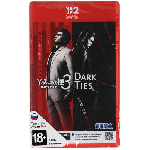 Игра Yakuza Kiwami 3 & Dark Ties (Switch)