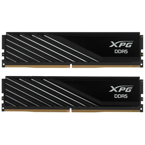 Оперативная память ADATA XPG Lancer Blade, DDR5, 16GB (2x8GB), 5600 MHz, CL46, ECC, с радиатором, черный