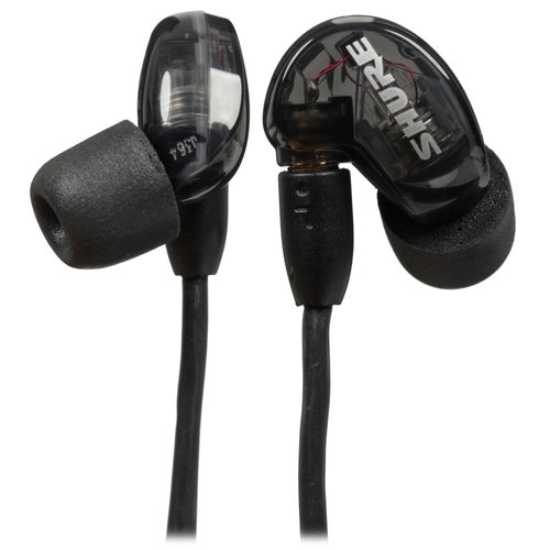 Проводные наушники Shure SE215  черный 2012