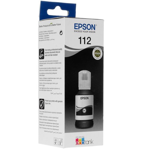Чернила пигментные Epson 112 (C13T06C14A) матовый черный
