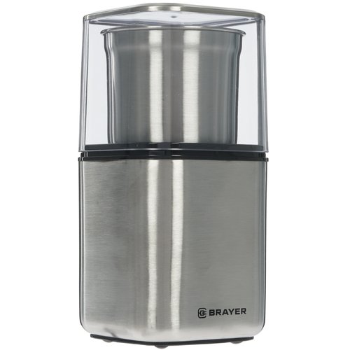 Кофемолка электрическая BRAYER 1180BR серебристый