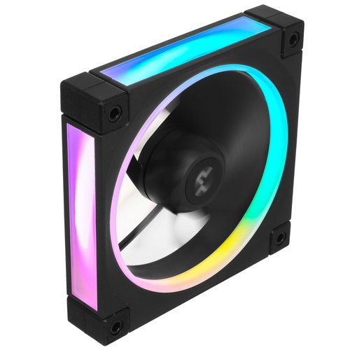 Реверсный вентилятор DEEPCOOL FL12R [R-FL12R-BKAPN1-G] черный