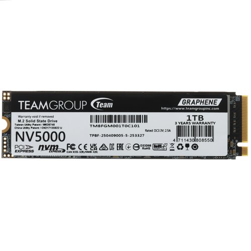 1000 ГБ M.2 NVMe накопитель Team Group NV5000 [TM8FGM001T0C101]