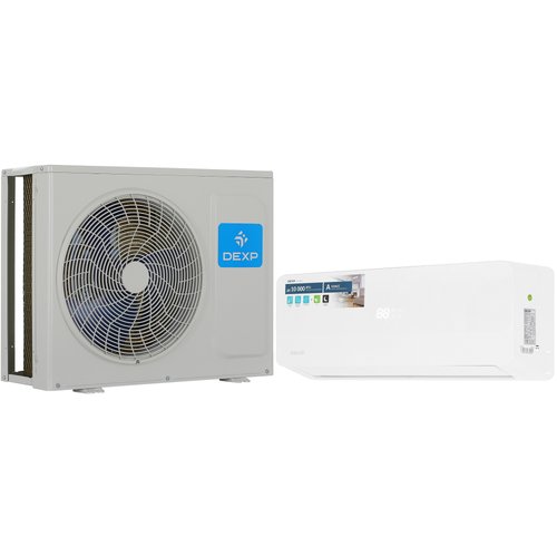Кондиционер настенный сплит-система DEXP AC-CD9INV белый