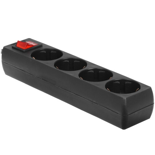 Сетевой фильтр FinePower Standard 418B [4 розетки/1,8 м/10A/(Черный)]
