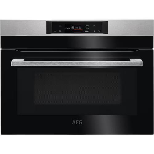 Встраиваемая микроволновая печь AEG KMK721880M серебристый