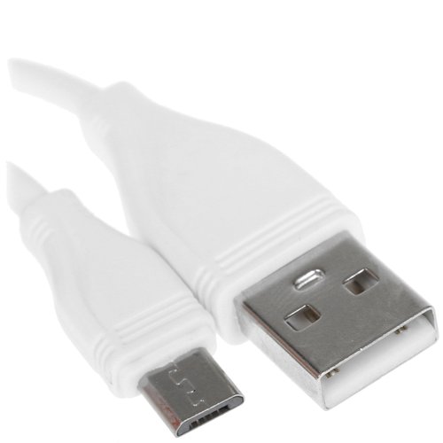 Кабель FinePower micro USB-B - USB Type-A белый