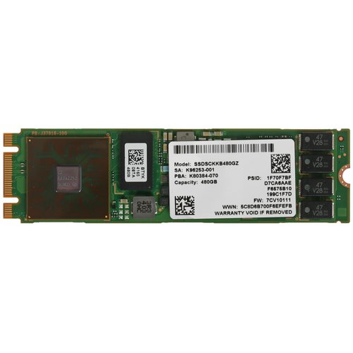 480 ГБ Серверный SSD M.2 Intel D3-S4520[SSDSCKKB480GZ]