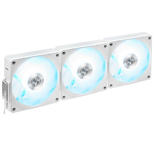 Комплект реверсных вентиляторов LIAN LI UNI FAN CL WIRELESS 120-3 WHITE REVERSE BLADE [G99.12RCL1W3W.R0] белый