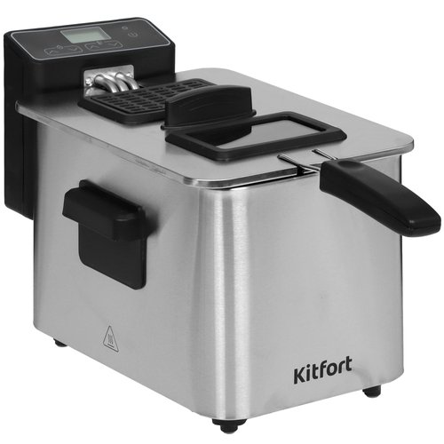 Фритюрница Kitfort КТ-4054 серебристый