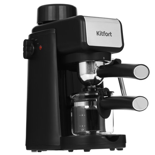 Кофеварка рожковая Kitfort КТ-7259 черный