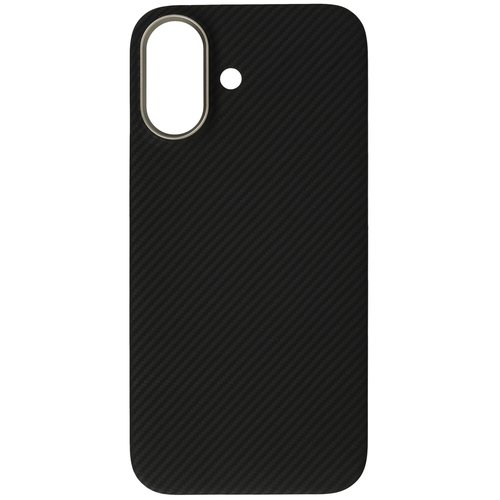 Qoplama  KEYRON Carbon Apple iPhone 17 uchun qora