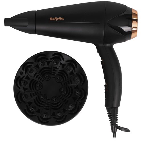 Фен BaByliss D570DE черный/черный