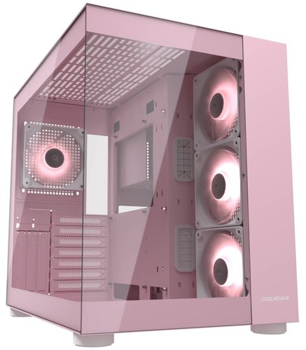 Корпус Cougar FV150 RGB [FV150 RGB (Pink)] розовый