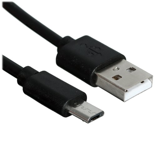 Кабель Aceline micro USB-B - USB Type-A черный