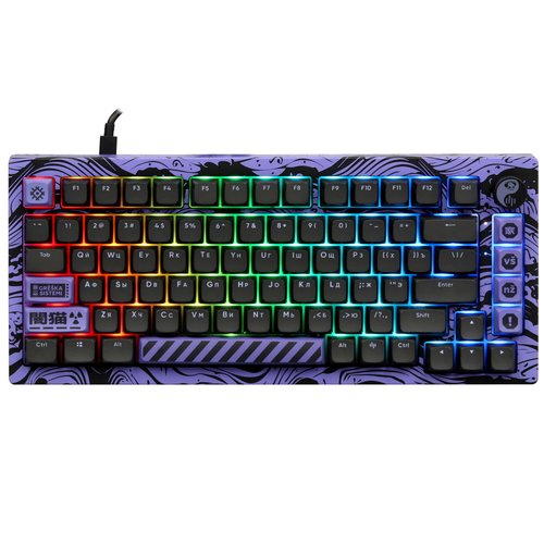 Keyboard  wired Дарк проджект x AKKO 5075S