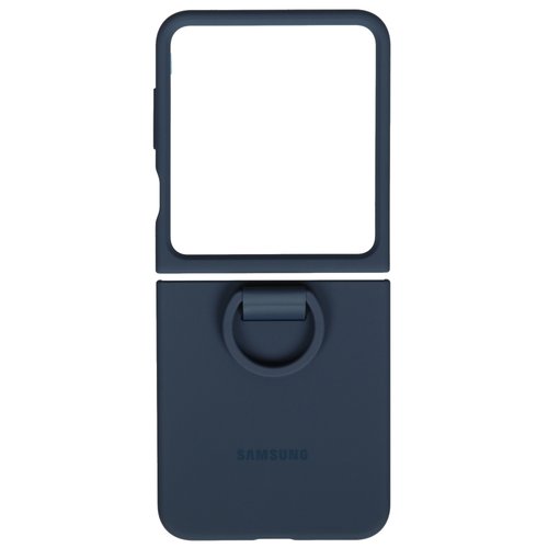 Накладка  Samsung Silicone Case для Samsung Galaxy Z Flip6 синий