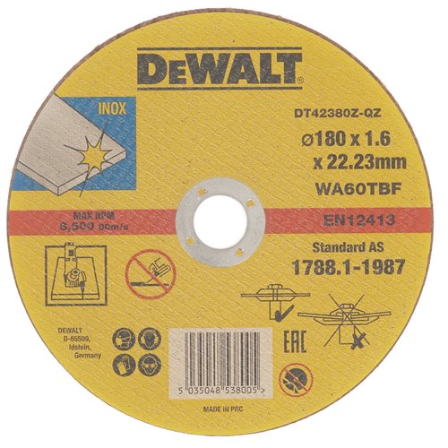 Cut-off disc DeWalt DT42380Z-QZ