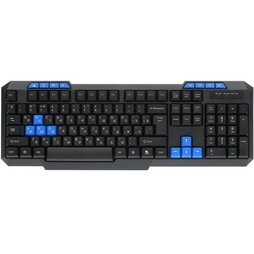 Klaviatura  simli Aceline K-505BU rangi qora