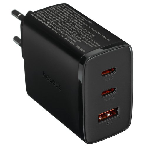 Сетевое зарядное устройство Baseus Cube Pro черный