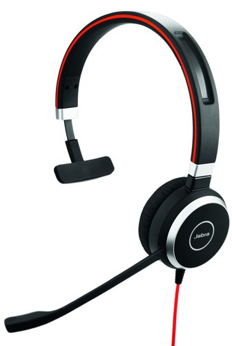 Проводная моногарнитура Jabra Evolve 30 II  черный 2018