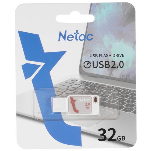 Память USB Flash 32 ГБ Netac UA31 [NT03UA31N-032G-20PK]