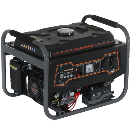 Электрогенератор   бензиновый Carver PPG-3900AE