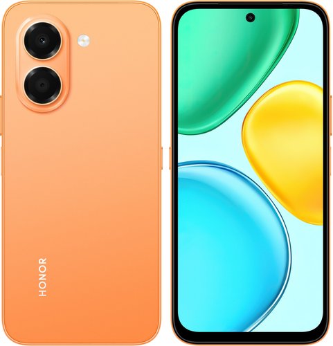 6.61" Смартфон HONOR X7e 256 ГБ оранжевый