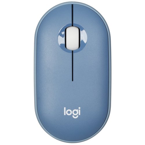 Мышь беспроводная Logitech Pebble M350 [910-006655] синий