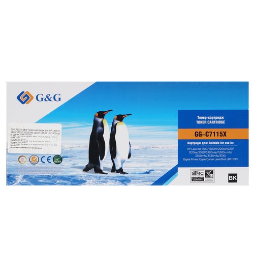 Тонер-картридж лазерный G&G GG-C7115X черный