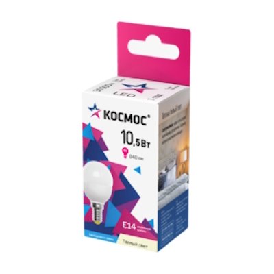 Комплект светодиодных ламп Космос Lksm_LED10.5wGL45E1430
