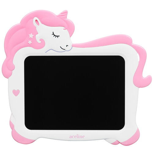 10" Электронный блокнот Aceline Unicorn розовый