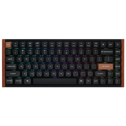 Клавиатура  проводная + беспроводная Keychron K2H-F1-RU цвет черный