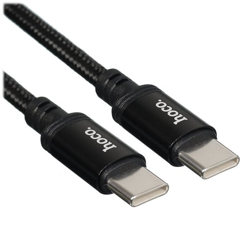 Кабель Hoco USB Type-C - USB Type-C черный