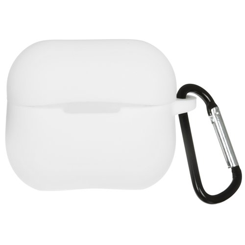 Чехол Borasco для Samsung Galaxy Buds 3, Samsung Galaxy Buds 3 Pro, белый