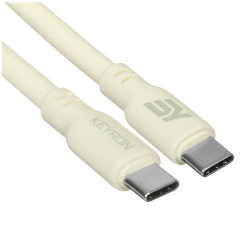 Kabel KEYRON USB Type-C - USB Type-C sariq