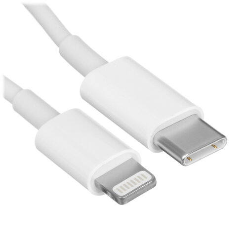 Кабель Apple Lightning 8-pin - USB Type-C белый 1 м