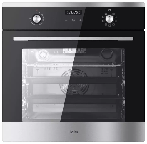 Электрический духовой шкаф Haier HOX-P09CGBX серебристый