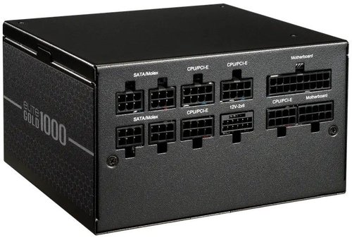 Блок питания CoolerMaster ELITE Gold 1000 [MPW-A001-AFAG-BEU] черный