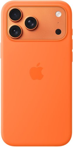 Накладка  Apple Silicone Case для Apple iPhone 17 Pro Max оранжевый