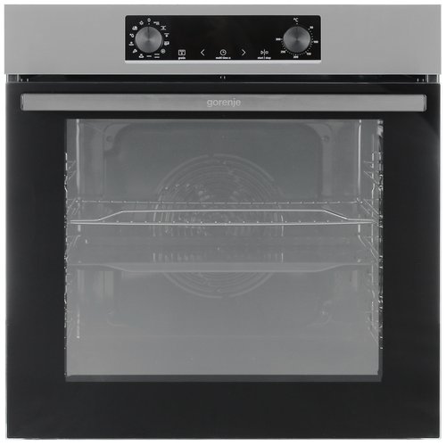 Электрический духовой шкаф Gorenje BOB6737E01X серебристый