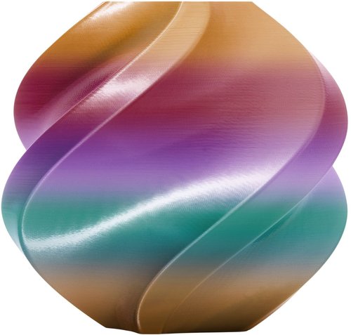 Пластик Bambu Lab PLA Silk Multi Color многоцветный градиент