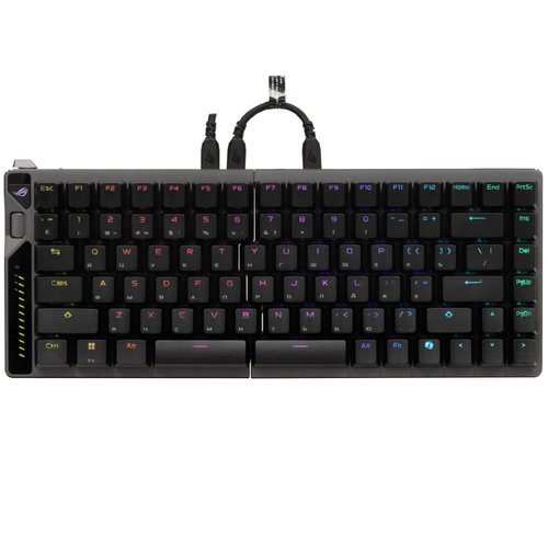 Клавиатура  проводная + беспроводная ASUS M703 ROG Falcata цвет черный