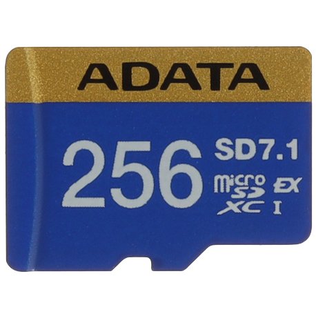 Memory card ADATA Premier Extreme SD7.1 microSD Express 256 GB [UD256GEX3L1-C]